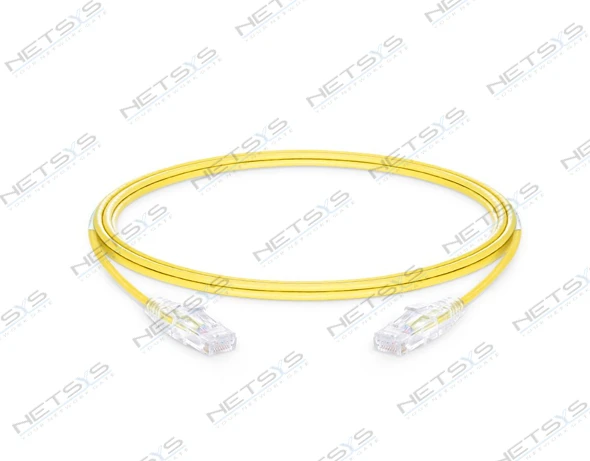 Patch Cord CAT6 UTP PVC 3M Yelow