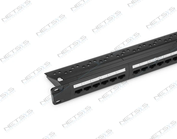 Patch Panel 24 Ports Cat6 UTP Fully Loaded