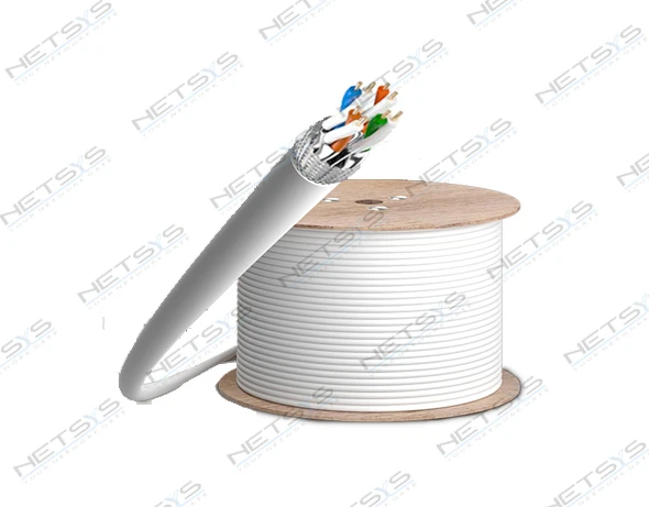 Ethernet Cable Cat6A SFTP 23AWG LSZH 500M Gray