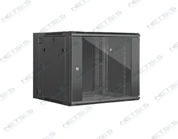 Double Section Wall Mount Cabinet 9U 60X45cm