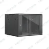 Double Section Wall Mount Cabinet 6U 60X45cm - Image 3