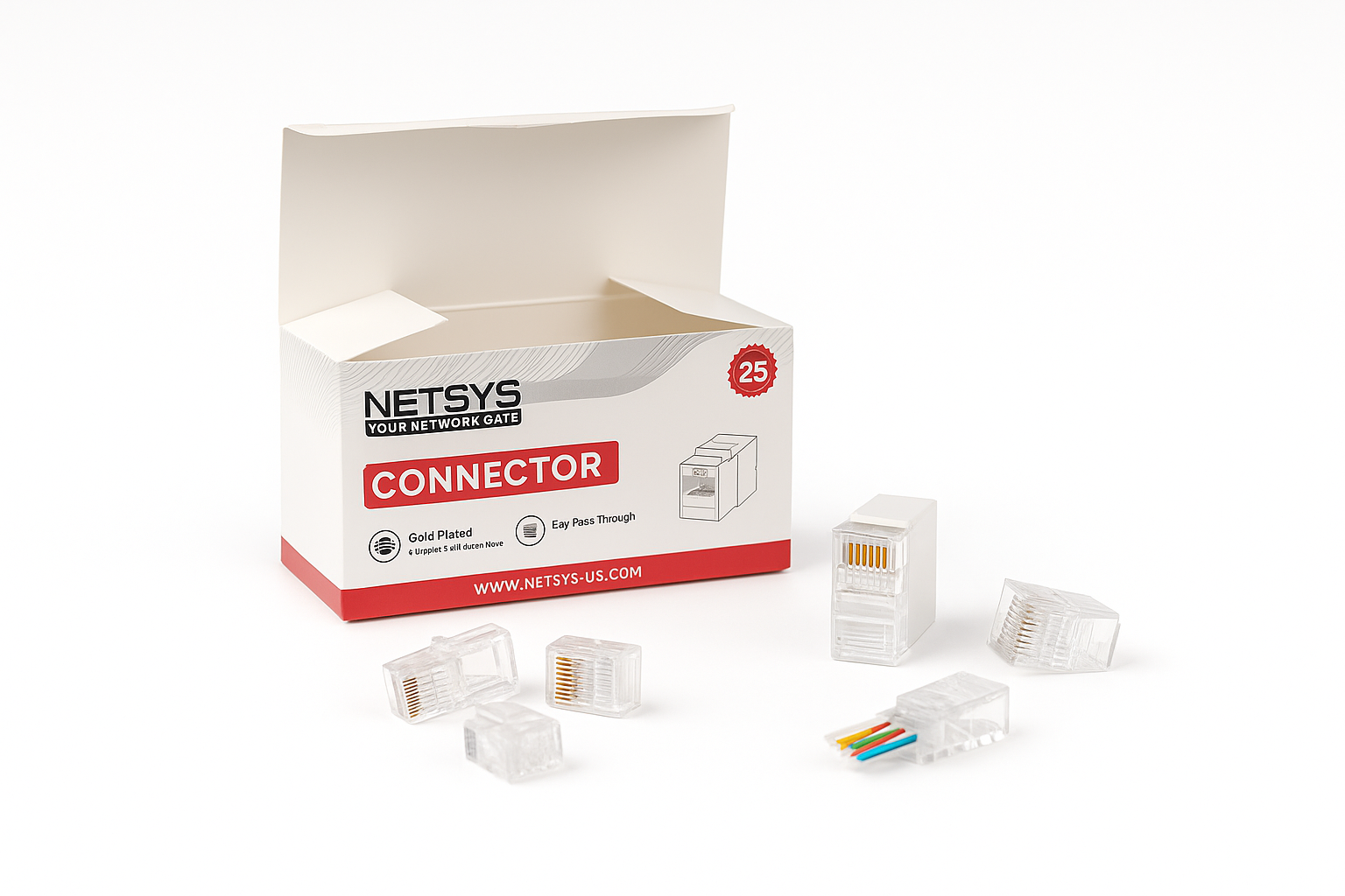 RJ45 Plug Cat6 UTP - Image 2