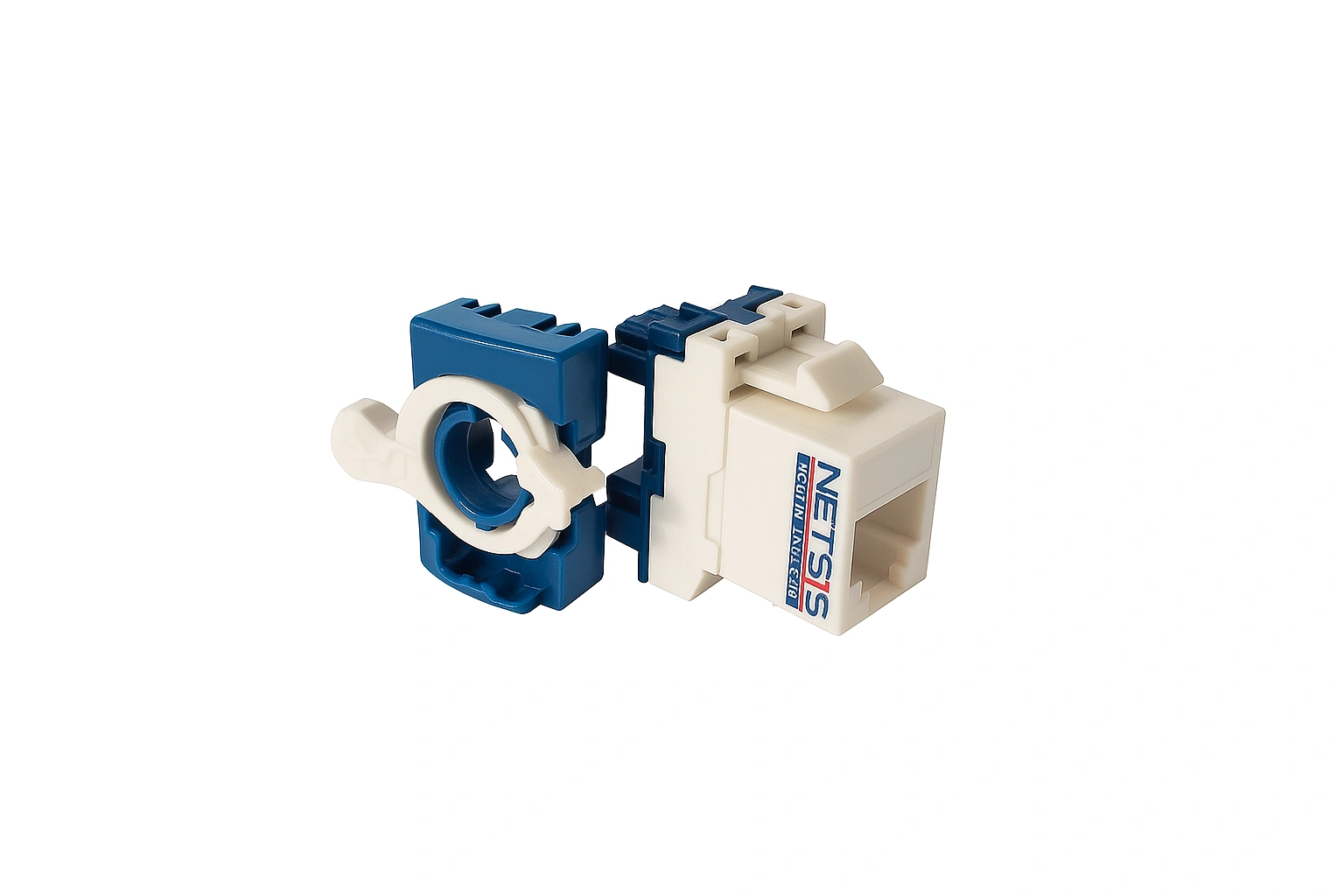 Keystone Jack Cat.6A 180° Unshielded Toolless Rotating - Image 2