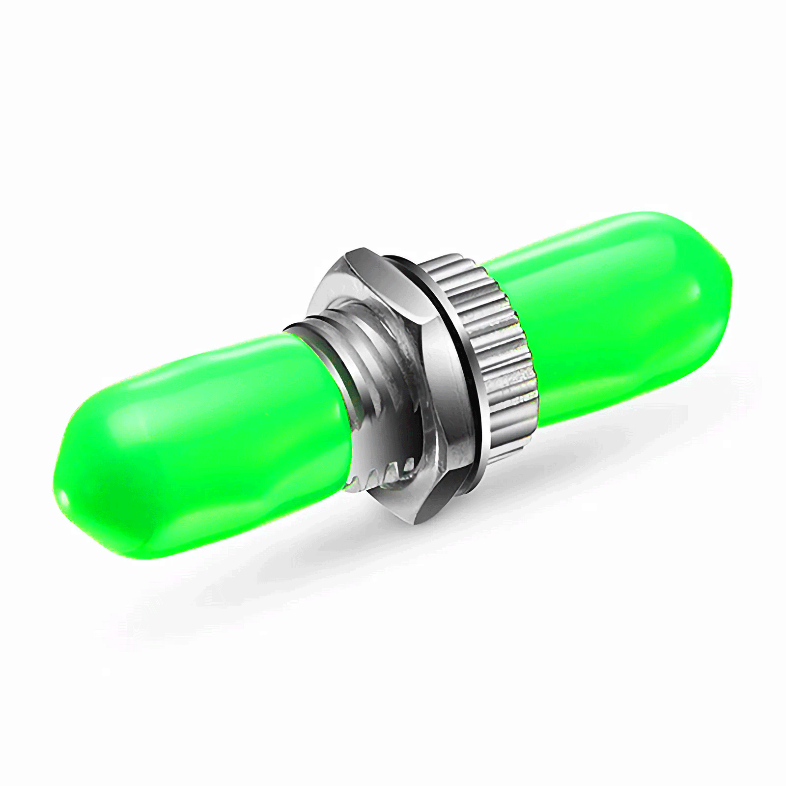 Fiber Optic Coupler ST ST APC Metal Simplex