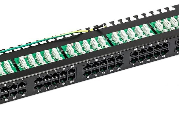 Patch Panel 50 Ports Cat3 UTP Fully Loaded