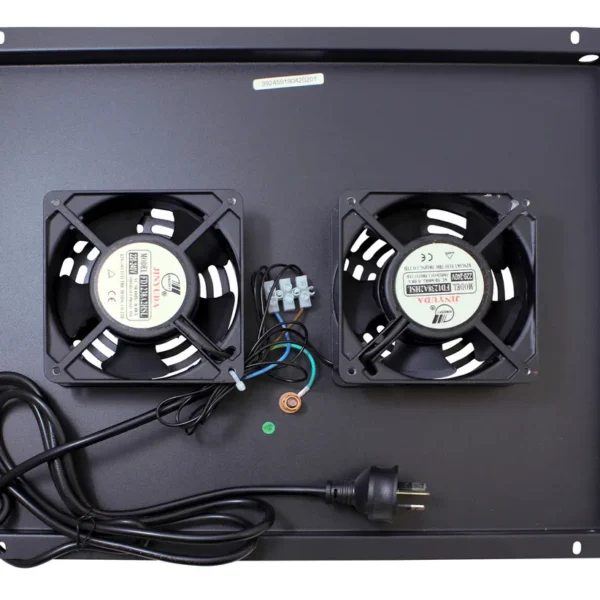2 Fan Ventilation Unit for 19" Racks
